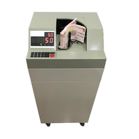 Machine de comptage de billets verticale intelligente directe d'usine compteur de devises spécifique à la banque avec compteurs de billets de fonction d'argent sous vide