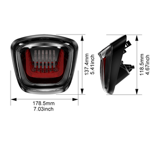 Support pour grossistes, fabricant de feux arrière LED pour moto, feu arrière pour <span class=keywords><strong>Piaggio</strong></span> <span class=keywords><strong>Vespa</strong></span> Sprint 150 Primavera 150 - Product Image 2