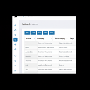Sistema software de gestión de documentos en línea personalizable - Product Image 1