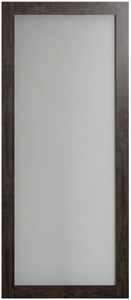 Nội thất Full-Lite khung gỗ và Frosted/rõ ràng Kính Barn <span class=keywords><strong>Door</strong></span> slab với phần cứng Kit cho ngôi nhà - Product Image 2