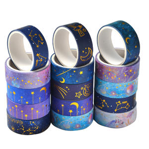 Le plus populaire fabricant de compte manuel personnalisé faire perforé feuille imprimé Washi ruban pour planificateur - Product Image 2