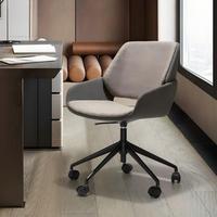 Chaise de bureau pivotante à dossier haut avec support lombaire, accoudoirs réglables, chaise d'ordinateur pivotante pour la maison et le bureau commercial