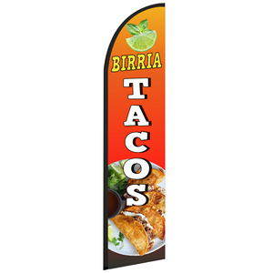 Restaurante <span class=keywords><strong>de</strong></span> comida mexicana Banderas Swooper Banderas <span class=keywords><strong>de</strong></span> bienvenida amarillas <span class=keywords><strong>y</strong></span> rojas con taco Burrito Tamales - Product Image 4