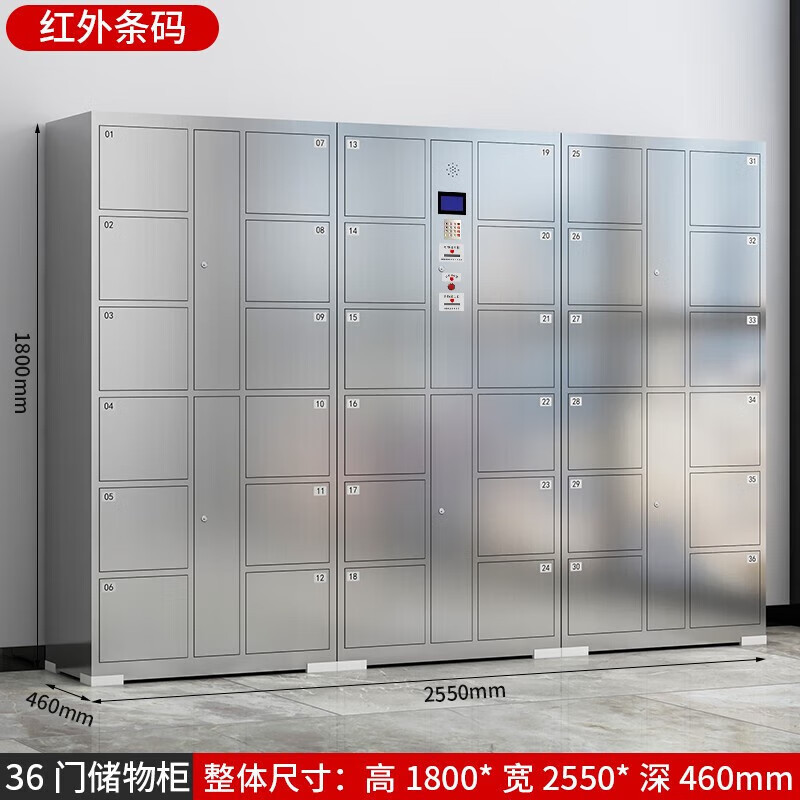 36-door barcode system