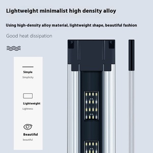 <span class=keywords><strong>Petite</strong></span> <span class=keywords><strong>lampe</strong></span> <span class=keywords><strong>LED</strong></span> <span class=keywords><strong>pour</strong></span> <span class=keywords><strong>aquarium</strong></span> - Accessoire d'<span class=keywords><strong>aquarium</strong></span> écologique <span class=keywords><strong>pour</strong></span> salon - Construction en métal 17W - Product Image 2