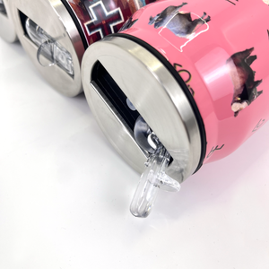 Vaso Térmico Personalizado/Al Por Mayor de Acero Inoxidable, Vaso de Viaje de 16 oz con Tapa y Pajita - Product Image 4