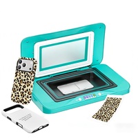 Nouvelle machine d'impression 3D par sublimation automatique pour coques de téléphone en aluminium, presse à chaud sous vide à couverture complète, moule universel