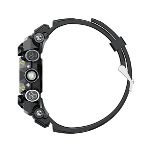 Reloj Inteligente Deportivo DF EDS PG222 para Exteriores 2025, Resistente al Agua, con Monitor de Ritmo Cardíaco, Linterna, Pantalla de 1.39 Pulgadas, Moderno - Product Image 6