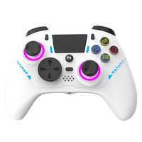 Manette de jeu sans fil P4 entièrement équipée (parfaitement compatible avec Tesla)
