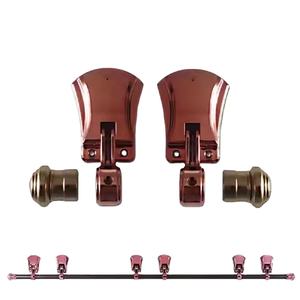 H9030 2 boru ucu + 2 tutucu cenaze malzemeleri aksesuarları tabut uzun gidon tabut ve tabut için - Product Image 1