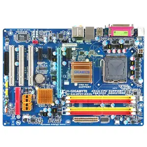 GA-EP31-DS3L台式机主板P31 插口LGA 775 Core2 极端四双核Pentium D / 4 赛扬DDR2 4g使用