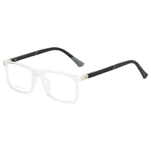 Gafas fotocromáticas unisex Tr90 para hombre, anti luz azul, duraderas, ultraligeras, rectangulares, con bisagras de resorte, para interiores y exteriores, 2 en 1 - Product Image 6