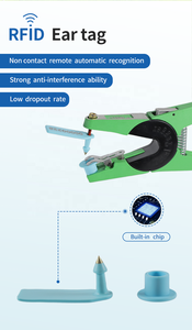 TPU <span class=keywords><strong>UHF</strong></span> Ucode <span class=keywords><strong>RFID</strong></span> 스마트 이어 태그 <span class=keywords><strong>ICAR</strong></span> 가축 관리에서 양 추적 인증 - Product Image 3