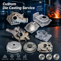 Servicio de Fundición a Presión Personalizado de Wotech, Piezas de Vehículos de Aleación de Aluminio, Componentes Automotrices de Precisión OEM ODM, Fábrica Mayorista