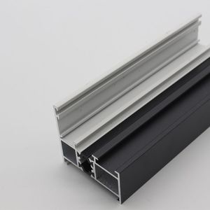 Perfil de Aluminio Mecanizado por CNC para Puertas de Vidrio de Aluminio en Edificios Residenciales y Comerciales, Acabado de Fábrica OEM CNW Aluminum - Product Image 2