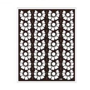 CF Цветочная наклейка хна трафареты для татуировок самоклеящаяся наклейка для татуировок Хны - Product Image 1