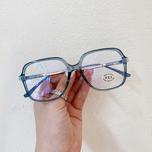 Gafas de Computadora con Marco Cuadrado Qianai, Anti Luz Azul, Material TR, Patillas Metálicas, Marco Completo, Unisex, para Protección de Miopía - Product Image 4