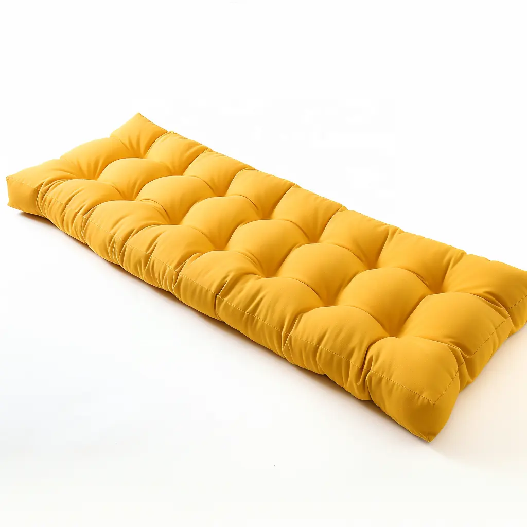 Coussin de siège personnalisé avec support rembourré en plusieurs couleurs Coussin long pour chaise de bureau à l'extérieur pour la maison et la voiture