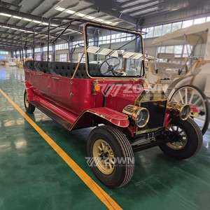 Voiturette électrique réplique classique vintage pour le transport des clients dans les hôtels et complexes hôteliers - Product Image 5