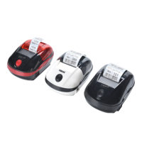 Alta velocidad USB + Bluetooth Software libre 56MM Envío térmico Pegatinas Etiqueta Impresora de código de barras