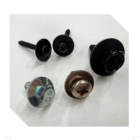 Stock M5 M6 vis écrou et rondelle acier inoxydable Inox 18-8 Ss304 SS Din7380 tête à six pans creux Sems vis