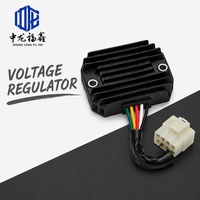 Motorcycle Rectifier Regulator GY6 12V 5 Wires Voltage Regulator Universal Fit for Scooter a Grade Replacement Parts