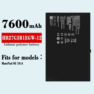 Per <span class=keywords><strong>Huawei</strong></span> <span class=keywords><strong>MatePad</strong></span> SE 10.4 Tablet HB27G3B1EGW-12 nuova condizione batteria al litio pronto Stock per l'uso Mobile - Product Image 2