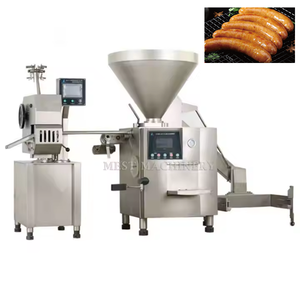 Máquina Automática para Hacer Salami, Embutidora y Atadora de Salchichas, Máquina de Llenado y Atado de Salchichas de Pollo al Vacío - Product Image 2