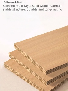 New Chinese Style Bathroom Vanity Set with Sintered Stone Hot Bending Seamless Integrated Basin Customizable - Product Image 6