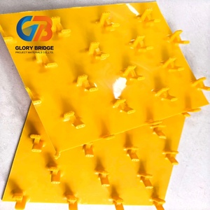 <span class=keywords><strong>Plaque</strong></span> d'ancrage en HDPE résistante aux produits chimiques et imperméable avec système V-Lock pour réservoir de stockage de liquides industriels, drainage des eaux usées et jardinage - Product Image 3