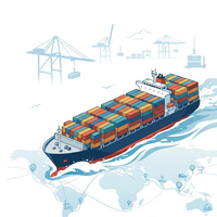 Services d'expédition LCL+Express DDP via Evergreen Guangzhou Chine, avec assurance pour les États-Unis/Canada/Mexique, ramassage local, livraison en 20-30 jours, Xinyidian