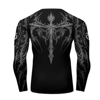 T-shirt 3D à manches longues en tissu tricoté, coupe ajustée, imprimé numérique, anti-UV, respirant et à séchage rapide, pour cosplay d'Anime Super Saiyan Goku