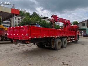 Grue d'occasion originale en vente chaude Grue hydraulique montée sur camion à flèche articulée avec pompe de 12 tonnes - Product Image 5