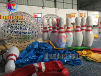 Boule de hamster gonflable zorbing, boule de marche d'eau zorb