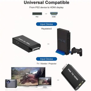 Adaptateur Plastatio2 vers HDMIAdapter certifié CE/FCC Aucun pilote requis Plug and Play pour les consoles de jeu - Product Image 3