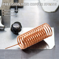 Mini ressort en cuivre de haute précision, style spirale, pour usage industriel dans les téléphones mobiles