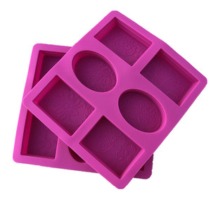 6 khoang 3D làm bằng tay sáng tạo lá hình Silicone xà phòng khuôn làm bằng tay xà phòng khuôn xà phòng - Product Image 5