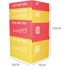 ชุดกล่องโฟมนุ่มสำหรับออกกำลังกายอุปกรณ์ฝึกออกกำลังกายแบบ plyometric - Product Image 6