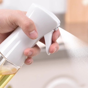 LingKa Olive Oil Mist Spray Bottle Duckbill Shaped Glass Sprayer Press Fuel Injection Hand Wash Only Healthy Cooking Heatable - Product Image 3