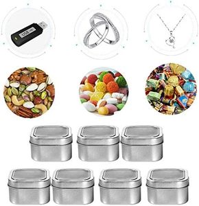 Échantillons Gratuits Disponibles – Boîte Métallique Carrée Personnalisée avec Fenêtre Transparente pour Emballage Alimentaire et Gâteaux - Product Image 5