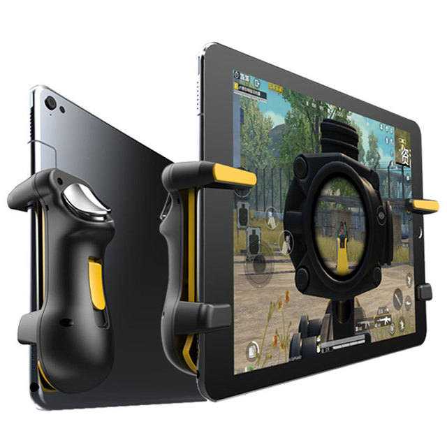 Trigger Controller for Ipad Tablet Capacitance L1R1 Fire Aim Button Triggers Gamepad Joystick for Ipad Tablet FPS Game