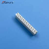 Conector de placa PCB JINDA 5264-12A de 2.5mm, 12 pines, 3A de corriente nominal, cabezal de aguja recta, montaje en placa de latón con orificio pasante