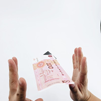 Hilo Mágico Profesional Invisible, Hilo Elástico de Levitación, Carrete de Hilo para Flotar Tarjetas, Monedas y Anillos, Accesorios para Trucos de Magia de Cerca