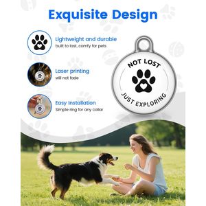 Rastreador GPS VVyL para mascotas, perros y gatos pequeños, con Bluetooth, seguimiento en tiempo real, resistente al agua, con aplicación para Android iOS, 365 días de duración de la batería - Product Image 3