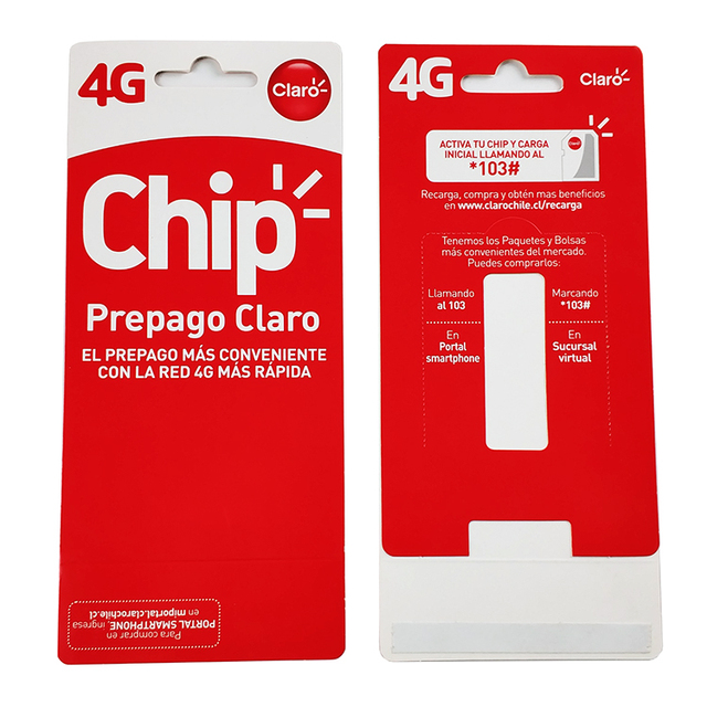 Custom 5G SIM Card Packaging