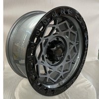 Jantes en alliage d'aluminium forgé 6061 T6 gris canon noir brillant, maille annulaire, pressées 12000T, conformes aux normes TUV JWL VIA S3-00066, 17 18 20, personnalisées
