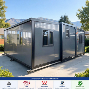 Casa Contenedor Prefabricada Expandible de 3 Recámaras y 2 Baños, Nivel Único, Accesible para Personas Mayores, Estándares Australianos, 40 Pies, 30 Pies, 20 Pies - Product Image 1