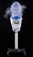 Vaporisateur capillaire professionnel à micro-brume d'ozone O3 avec lumières LED rouges/bleues pour traitement capillaire