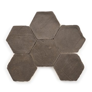 Piastrella esagonale Chroma Siena 10 pollici con finitura opaca per pavimento e rivestimento - Product Image 1