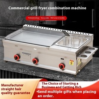 Machine Combinée de Friture de Steak Commerciale XY, Machine à Cuisson de Gâteaux à Main, Machine à Cuisson de Nouilles Froides, Machines de Cuisine